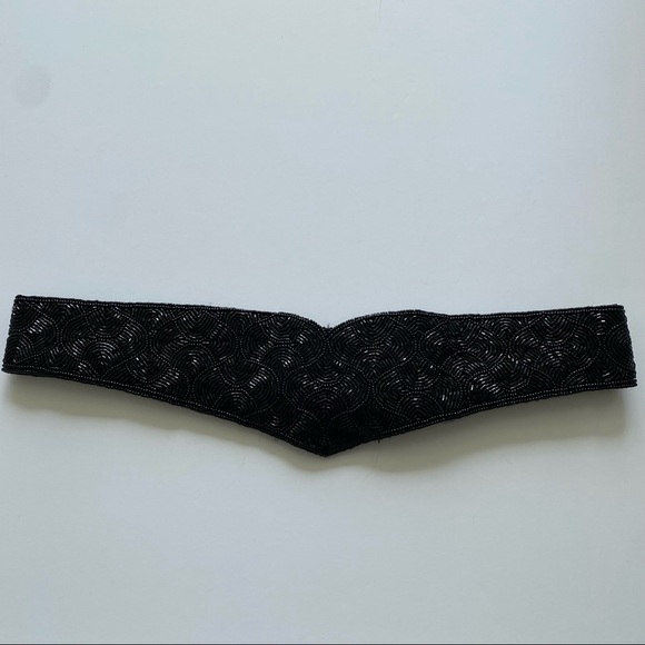 La Regale | Accessories | Vintage Black Beaded Size Medium  display picture 1